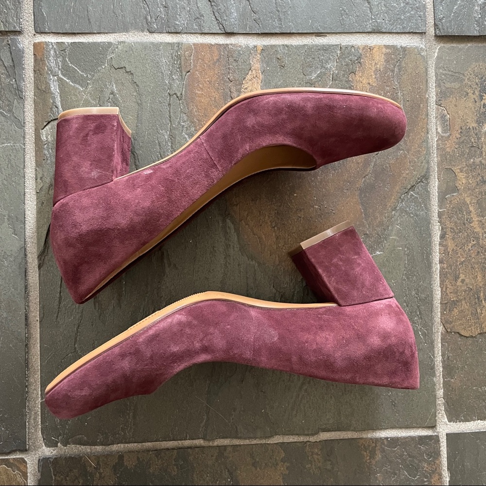 NIB Naturalizer Whitney Suede Pumps, Bordeaux